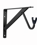 0495 Heavy-Duty Slide‑Thru™ Shelf and Rod Bracket with 3" Hook