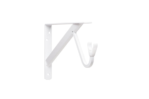 0495 Heavy-Duty Slide‑Thru™ Shelf and Rod Bracket with 3" Hook