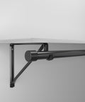 0045 Fixed Shelf and Rod Bracket with 3” Hook