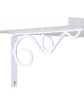 0087 Iron Daisy Decorative Shelf Bracket
