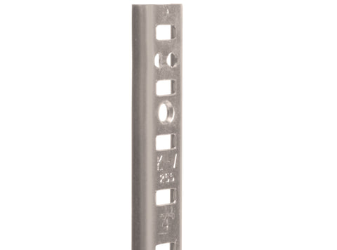 255™ Mortise-Mount Aluminum Pilaster Shelf Standards