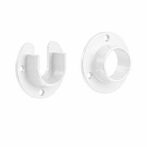 0039 Steel Closet Pole Sockets