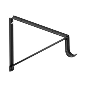 0045 Fixed Shelf and Rod Bracket with 3” Hook