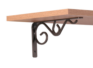 0087 Iron Daisy Decorative Shelf Bracket
